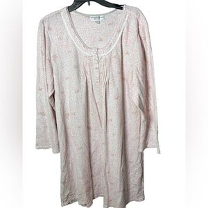 Miss Elaine Women’s Plus Size Rayon Blend Nightgown
